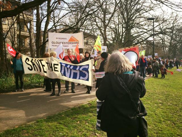 Photo 2 of Cheltenham - March for the NHS. Support Junior Doctors!- in Sandford Park